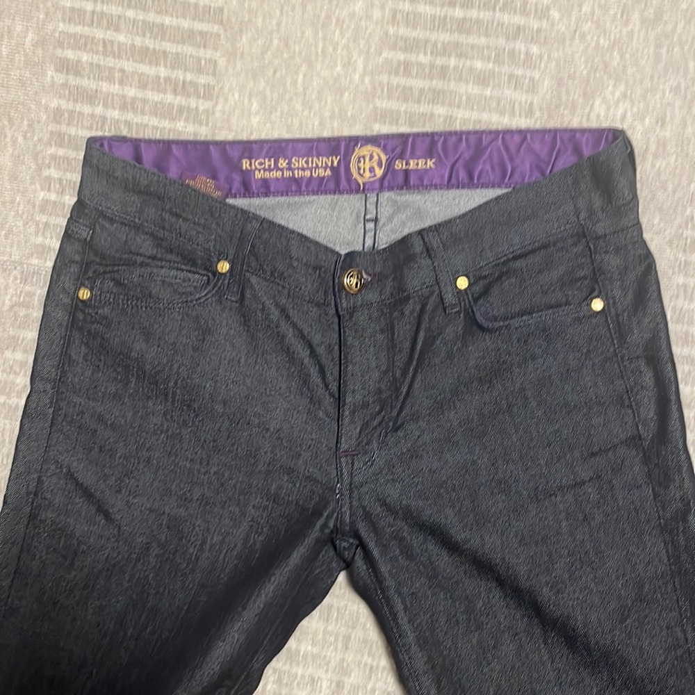 Rich & skinny rinse jeans